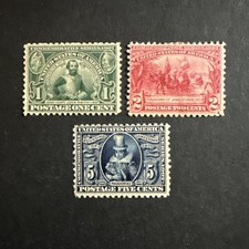 US Scott #328-330 MH/MNH picture