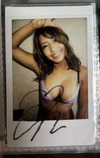 Rina Hashimoto Autographed Signed instax photo Cheki Japan picture