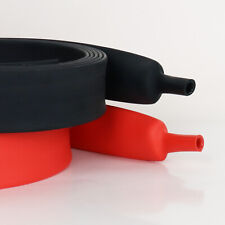 Black or Red Heat Shrink Tubing 3:1 Marine Grade Waterproof Glue Adhesive Lined picture
