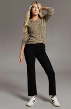 NWOT BKE BKE Gabby Cropped Straight Stretch Jean SZ 28 picture