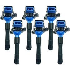 Performance Ignition Coil Packs UF354 Set of 6 Compatible With BMW 320 323 32... picture