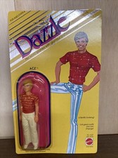 NOS 1982 Mattel Dazzle Doll 'Ace' #5327 Male Boyfriend Red Shirt picture