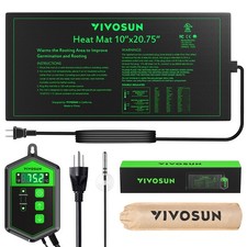 VIVOSUN Seedling Heat Mat Thermostat 10