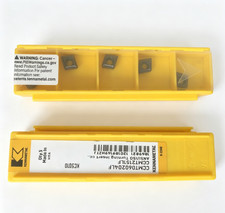 CCMT060204LF KC5010 (CCMT2151LF) Kennametal CNC Carbide Turning Inserts 10pcs picture