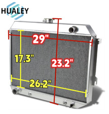 3 Row Aluminum Radiator For 1968-1974 Dodge Challenger Charger Coronet Plymouth picture