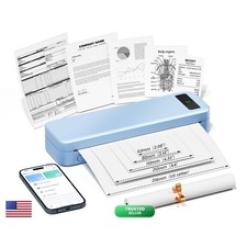 TATTMUSE Portable Printers Wireless Travel Home, A285M Inkless Thermal Printer picture