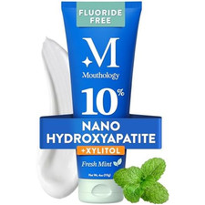 Mouthology 10% Nano Hydroxyapatite Toothpaste (Fluoride Free), Whitening picture