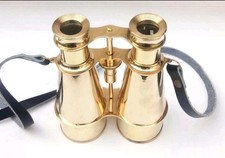 Custom Brass Supply Lot - 10 Pieces Solid Brass Binoculars picture