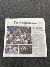 New York Times Newspaper June 15, 2026 KNICKS WIN GAME 5 NBA FINALS CHAMPION picture