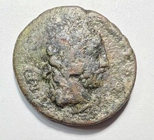 Commodus AE As ~ 26.2mm/10.52g ~ RIC 644 ~ Club of Hercules ~ Roman Imp. 192 AD picture