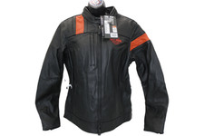 98005-22VW NWT HARLEY-DAVIDSON WOMENS LEATHER JACKET HWY-100 WATERPROOF X-LARGE picture