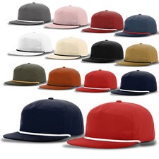 Richardson 256 Umpqua Rope Snapback Five-Panel Hat Cap OSFA picture