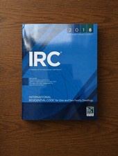*IRC 2018 International Residential Code Paperback  picture