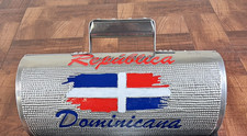 Guira Professional 18” X 13” DAGO Guira Dominican Republic Flag, Gancho Incluido picture