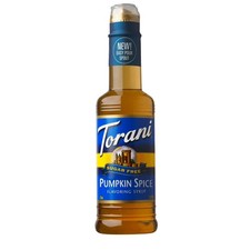 TORANI Sugar-Free Pumpkin Spice Coffee Syrup – 12.7 oz Bottle | Zero Calorie Fat picture