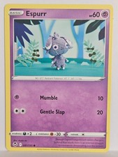 Espurr 081/195 Swsh12: Sword & Shield - Silver Tempest Regular Asako Ito picture