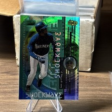 2000 Upper Deck Ionix - Shockwave Ken Griffey Jr #S4 mariners picture