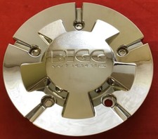 TWO BIGG WHEELS CENTER CAP TC-034 TC034 CUSTOM AFTERMARKET CHROME ABS CAP/8125 picture
