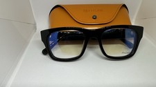 FHONE 53-20-145 2306 GRAND IN SHINY BLACK EYEGLASS  FRAMES NEW RARE picture