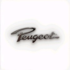 RARE Vintage Peugeot Car Emblem Logo Badge Original 1960 - 1970s picture