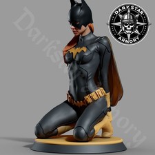 Batgirl SFW | NSFW NUDE Resin Female Figure Kit 1/6 1/12 1/18 1/24 CA 3D STUDIOS picture