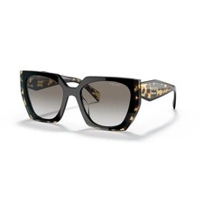 PRADA PR 15WS 3890A7 Black Medium Tortoise Grey Gradient 54mm Women's Sunglasses picture