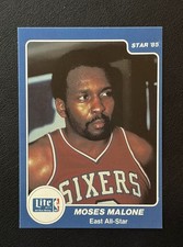 1985 Star Lite All-Stars #5 Moses Malone picture