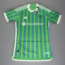 24-25 Adidas Men’s Seattle Sounders Authentic Version Home Soccer Jersey XS picture