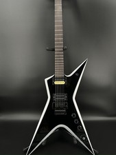 U.S. spot Washburn Dimebag ElectricGuitar Black Silver Bevel V Shape HH Pickup picture
