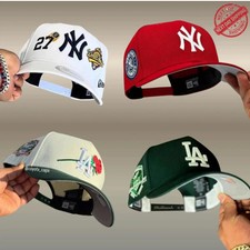 New Era MLB Team Hat Dodgers Yankees 9FORTY 59FIFTY Snapback Fitted Baseball Ca picture