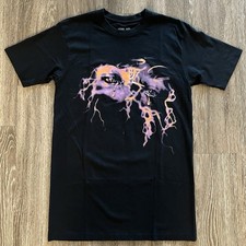 VLONE x NBA YoungBoy Lightning Face T-Shirt Black Medium NWOT Made USA picture