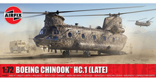 Airfix Products A06024 1:72 Boeing Chinook HC.1 (Late) Helicopter Plastic Kit picture