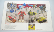 Vintage 1987 Complete Headmaster Set Transformers G1 Catalog Print Poster Promo picture