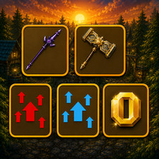 Roblox Dungeon Quest Reborn ( Eif / Eir / Gold / Weapons / Sets / Boost ) | Dqr picture
