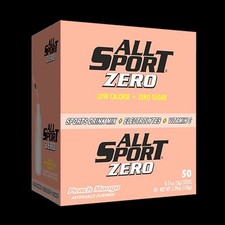 All-Sport Zero - Sports Drink Sticks - 50 Count Peach Mango picture