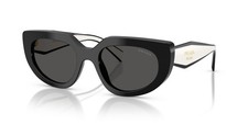 NEW Prada D02S Sunglasses 20G08Z Black 100% AUTHENTIC picture