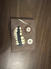 Rare Fuggler Wallet Funny Ugly Monster Brown picture