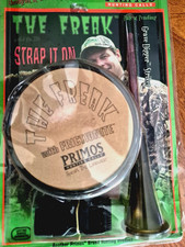 Primos The Freak Frictionite Turkey Pot Call Straps To Leg Or Gun Stock - 226 picture