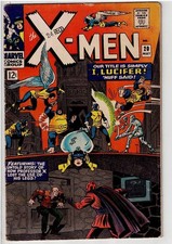 X-MEN #20 (1966) VG+ ORIGIN OF PROFESSOR X SILVER AGE MARVEL picture