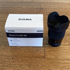 Sigma 16mm f/1.4 DC DN Contemporary Prime Lens for Sony E Mount picture