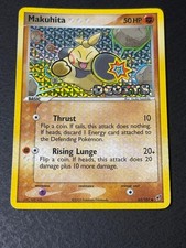 Makuhita 65/107 Common Deoxys Pokemon Reverse Holo LP picture
