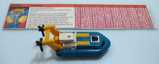 Vintage 1985 Seaspray Hovercraft Transformers G1 100% Complete Figure Tech Specs picture
