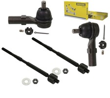 Inner and Outer Steering Tie Rods End 4PCS Set Moog For 2011-2017 Honda Odyssey picture