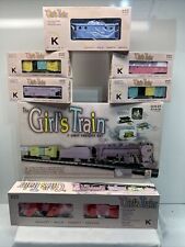 K Line Girl's Train Set K-1123S with Track Transformer Railsounds New In Box picture
