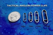 Tactical Anglers Fast Snap Fishing Clip Bulk Packs (50lb, 75lb, 125lb, 175lb) picture