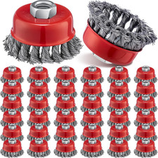 36 Pcs 3 Inch Wire Wheel Cup Brush picture
