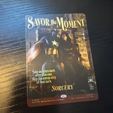 Savor the Moment FOIL Secret Lair Drop Series 2614 R Magic: The Gathering picture