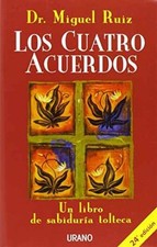 Los cuatro acuerdos un libro de - Paperback, by Ruiz Miguel - Very Good picture