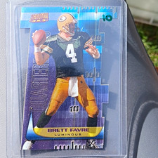 Topps 1999 Stadium Club 3x3 Brett Favre Packers #T1A Luminous Insert picture