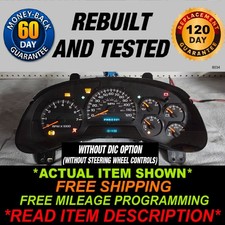 2002-2004 Chevy Trailblazer Gauge Cluster picture
